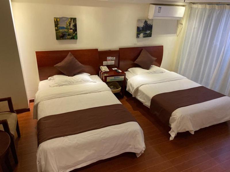 Greentree Inn Shanghai Songjiang University City New Songjiang Road Express Hotel Exteriör bild