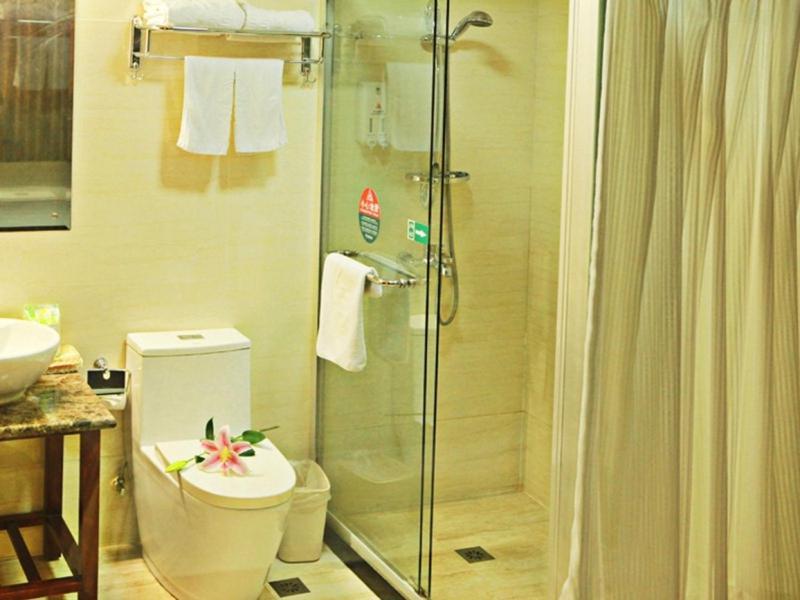 Greentree Inn Shanghai Songjiang University City New Songjiang Road Express Hotel Exteriör bild