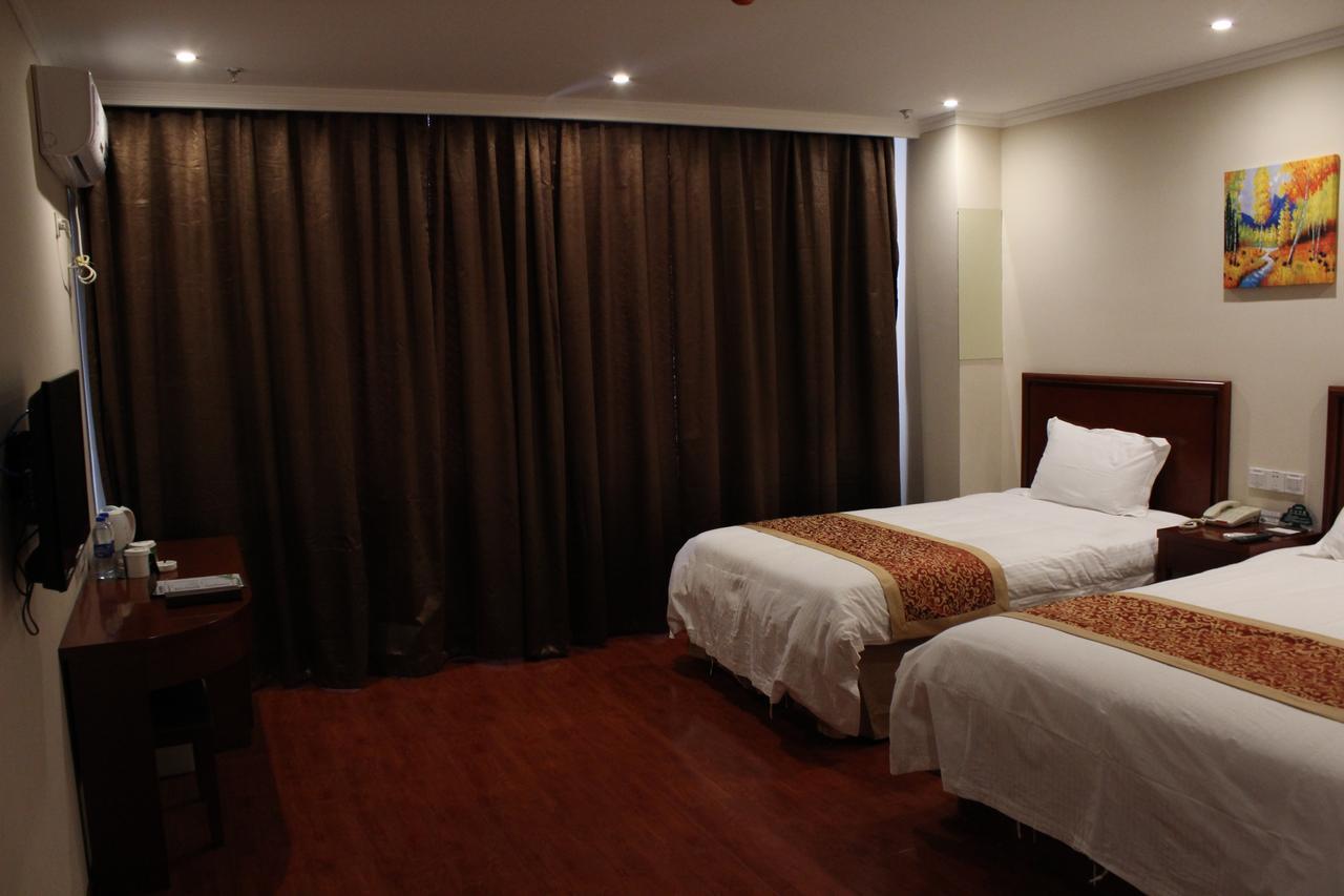 Greentree Inn Shanghai Songjiang University City New Songjiang Road Express Hotel Exteriör bild