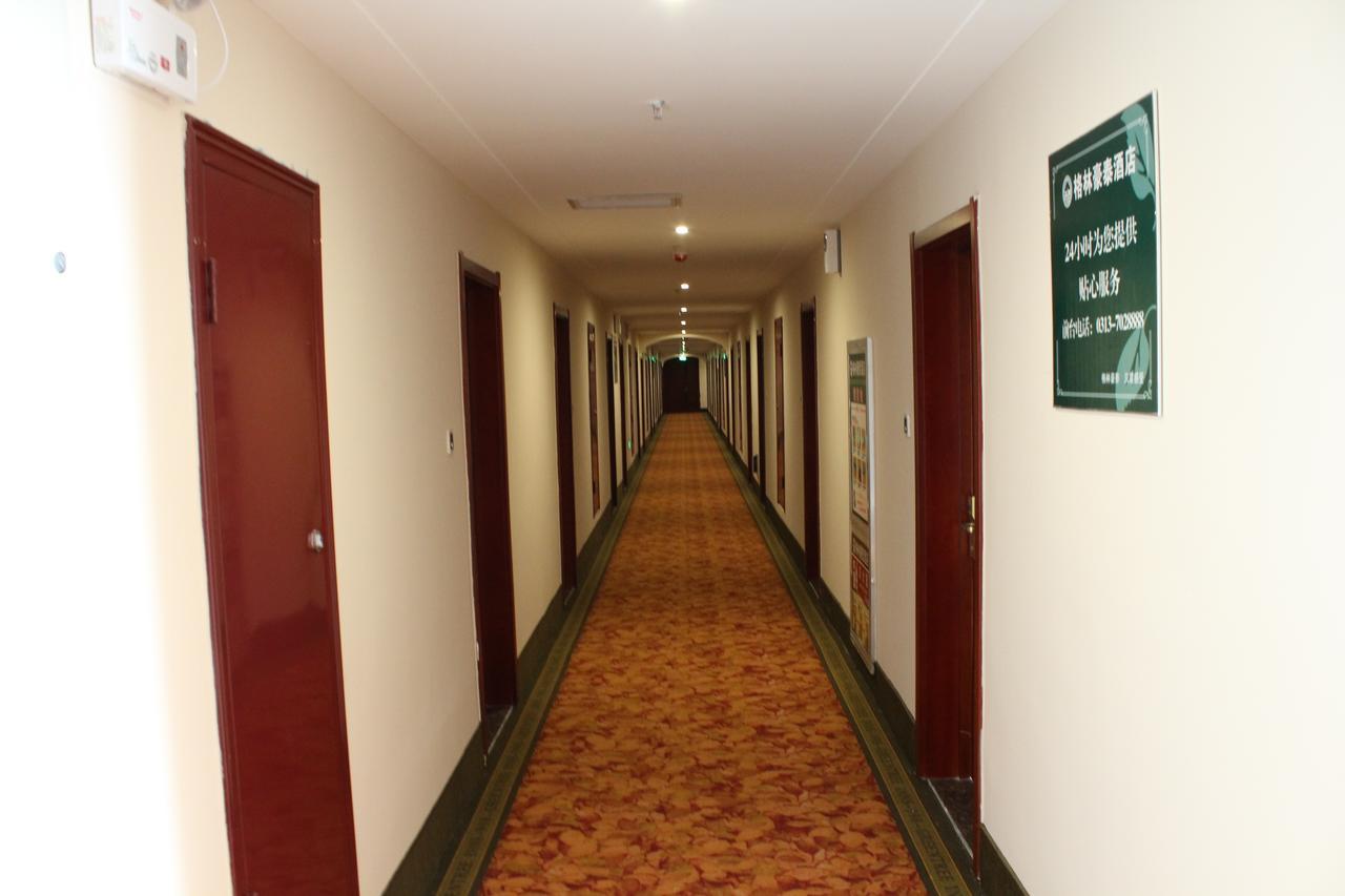 Greentree Inn Shanghai Songjiang University City New Songjiang Road Express Hotel Exteriör bild